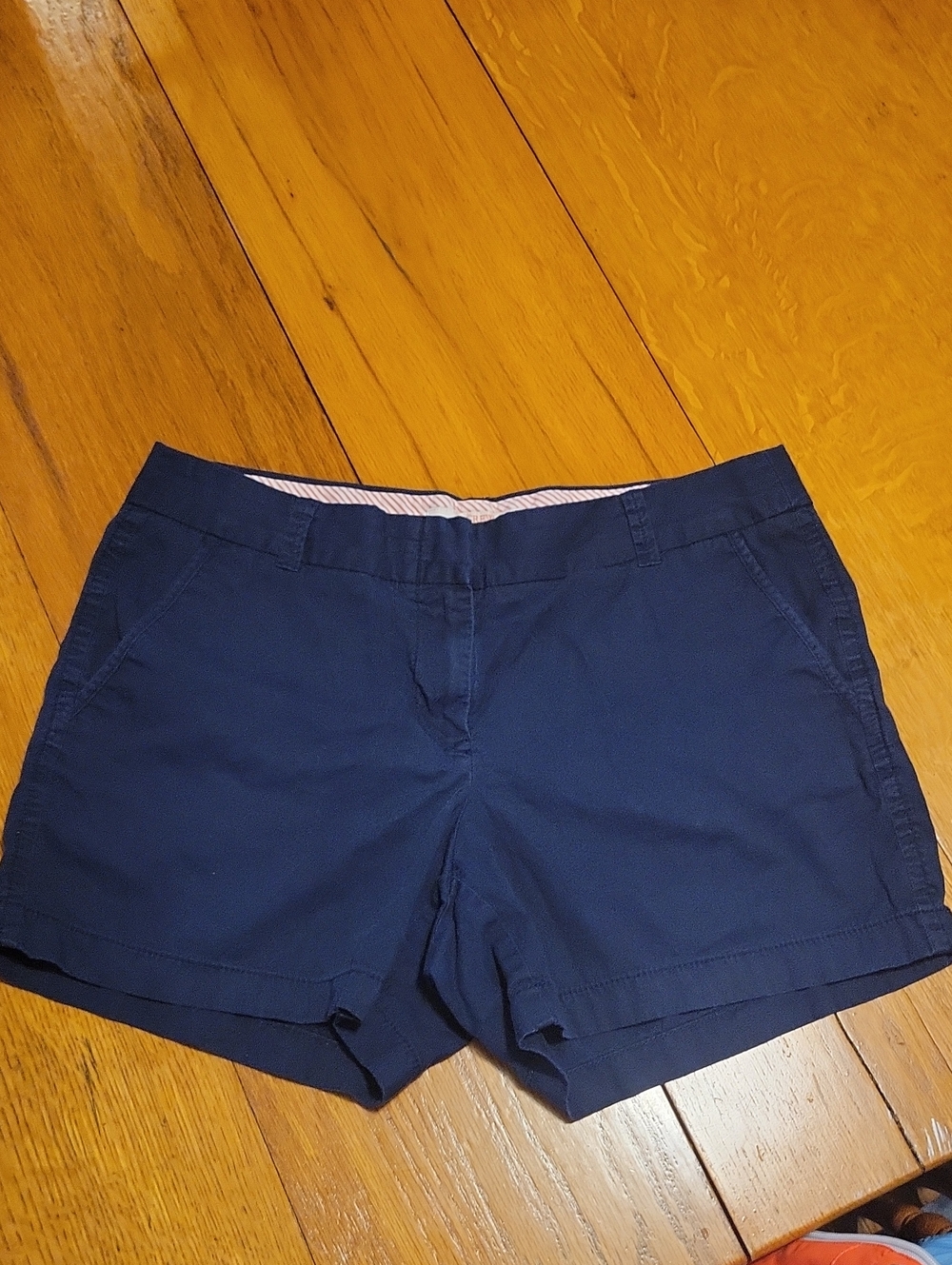 J. Crew Navy Chino Bermuda Shorts